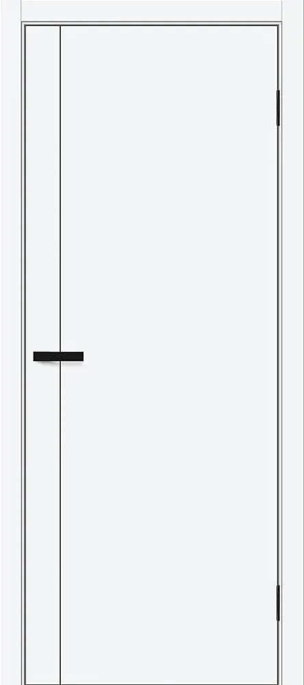 Фото Межкомнатная дверь Браво-0.10 П White Silk BR5906